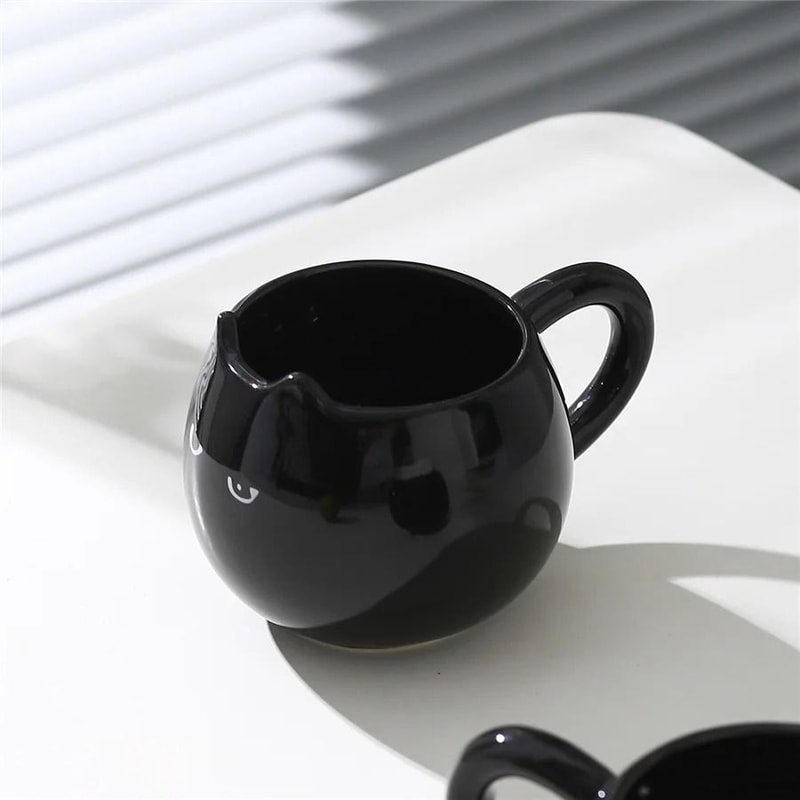 Cat Ceramic Mug Cute Coffee Cup 380ml Cat Shaped Cup 5