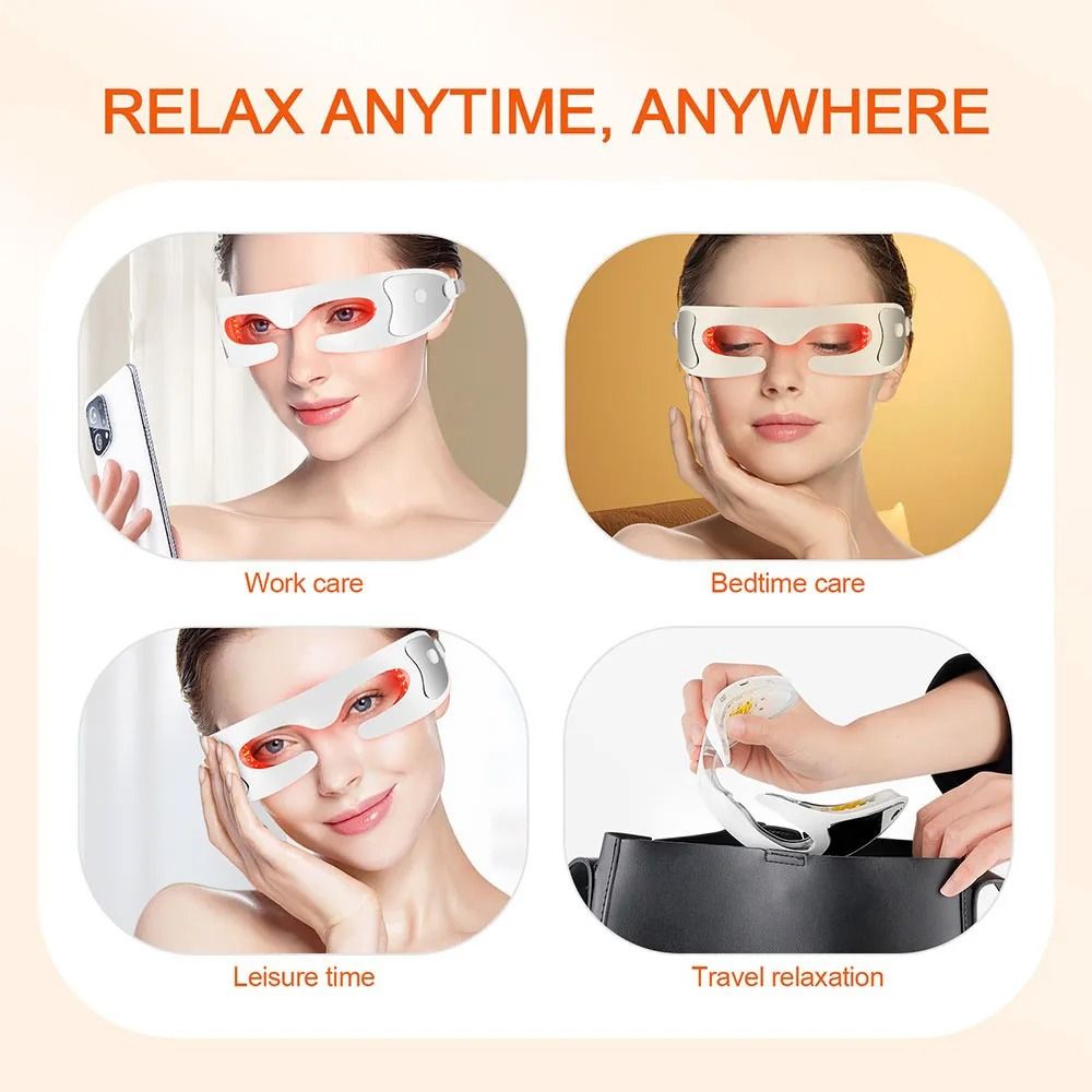 LED Eye Massager Device Anti Aging Dark Circles Eye Care Tool 1