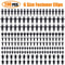 Car Retainer Clips Kit 190 Pcs Auto Trim Panel Bumper Fasteners Set 2
