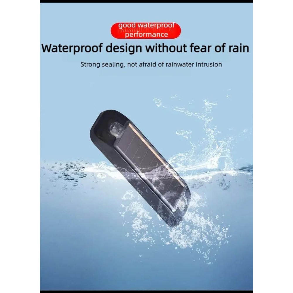 Solar Car Anti Theft Light LED Strobe Warning Dummy Alarm Security Lamp 5