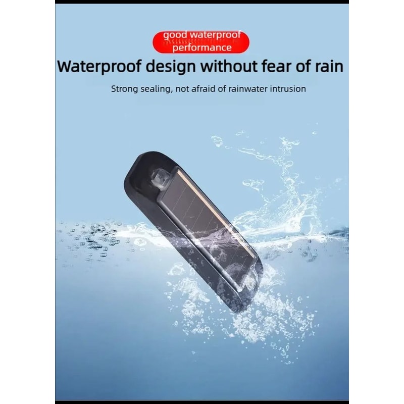 Solar Car Anti Theft Light LED Strobe Warning Dummy Alarm Security Lamp 5