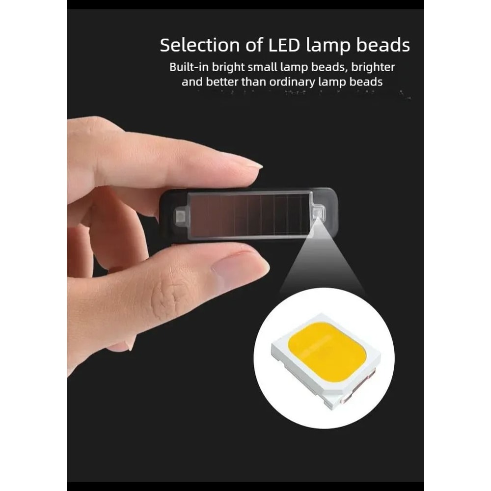 Solar Car Anti Theft Light LED Strobe Warning Dummy Alarm Security Lamp 8