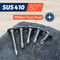 Self Tapping Stainless Steel Screws Assortment Kit Sheet Metal Self Drilling Screws Set 3