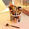 Makeup Brush Organizer Cosmetic Storage Rack Multi Slot Vanity Makeup Organizer Box 8
