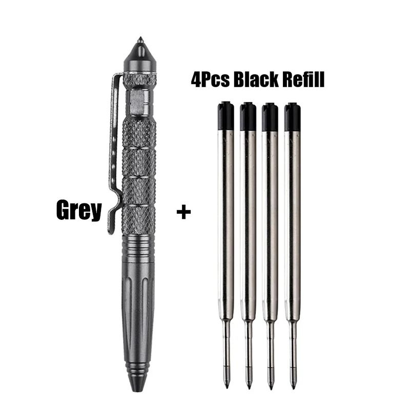 Portable Tactical Pen Self Defense Aluminum EDC Survival Tool With Glass Breaker 4