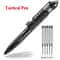 Portable Tactical Pen Self Defense Aluminum EDC Survival Tool With Glass Breaker 0