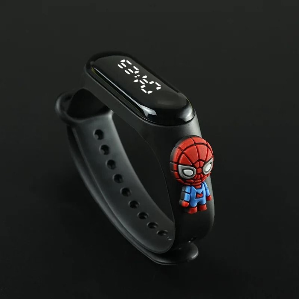 Cartoon Kids LED Watch Touch Screen Waterproof Electronic Bracelet Watch For Children 0