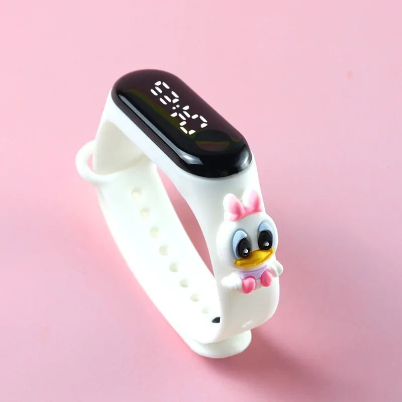 Cartoon Kids LED Watch Touch Screen Waterproof Electronic Bracelet Watch For Children 1