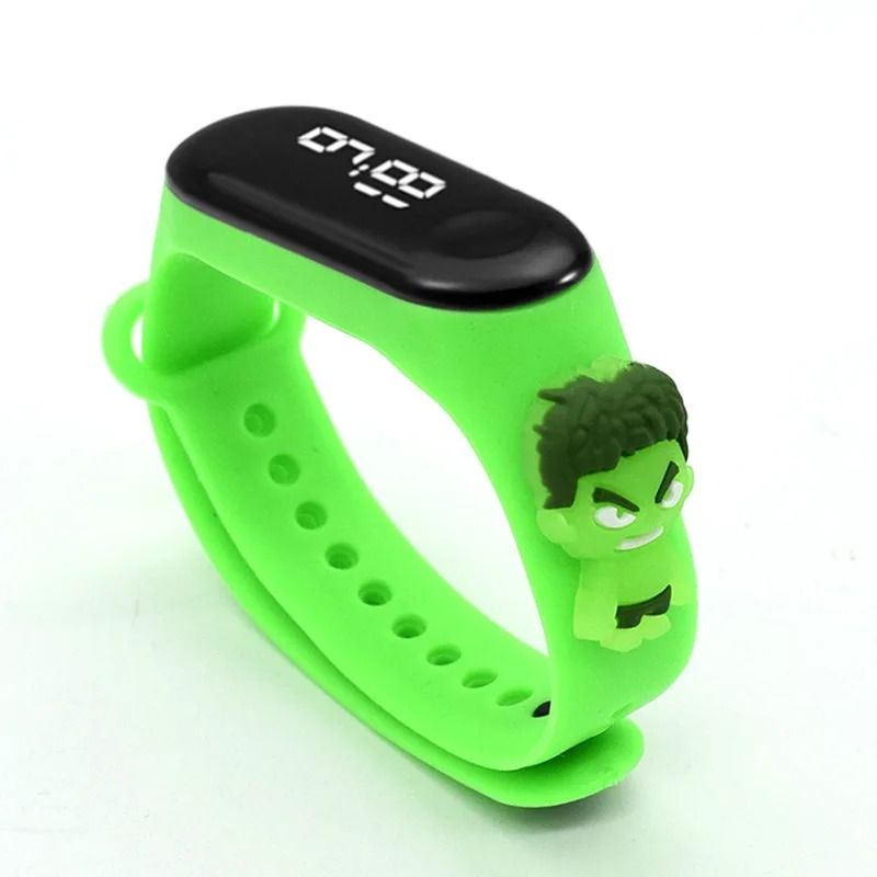 Cartoon Kids LED Watch Touch Screen Waterproof Electronic Bracelet Watch For Children 11