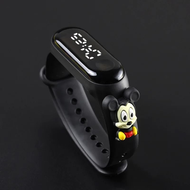 Cartoon Kids LED Watch Touch Screen Waterproof Electronic Bracelet Watch For Children 7