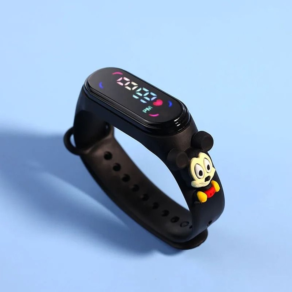 Cartoon Kids LED Watch Touch Screen Waterproof Electronic Bracelet Watch For Children 19