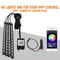RGB Car Interior LED Lights Music Sync Ambient Lighting Kit With Remote And App Control 15