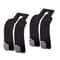 Car Headrest Hook Premium Rear Seat Hanger Dual Car Organizer Hook Heavy Duty 4