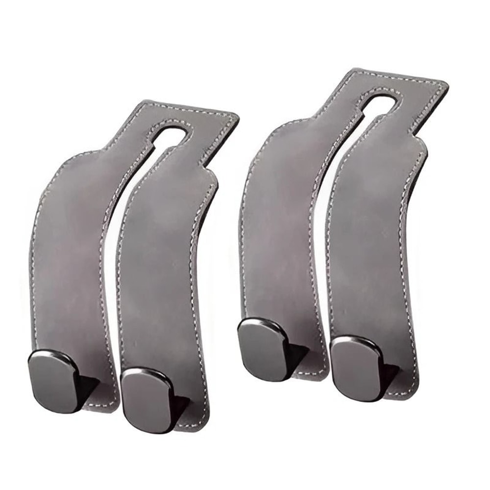 Car Headrest Hook Premium Rear Seat Hanger Dual Car Organizer Hook Heavy Duty 5