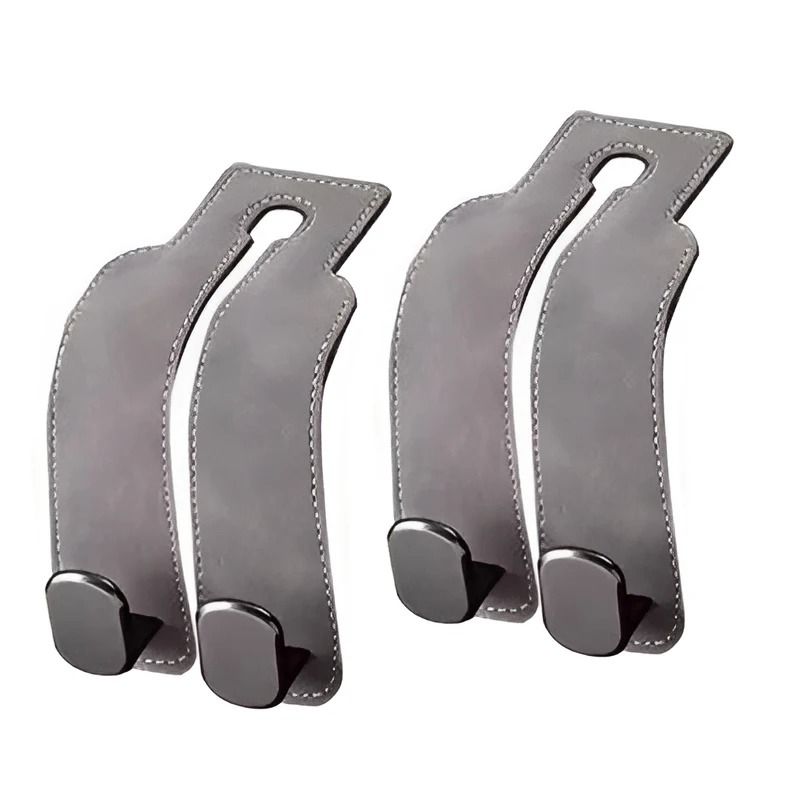Car Headrest Hook Premium Rear Seat Hanger Dual Car Organizer Hook Heavy Duty 5
