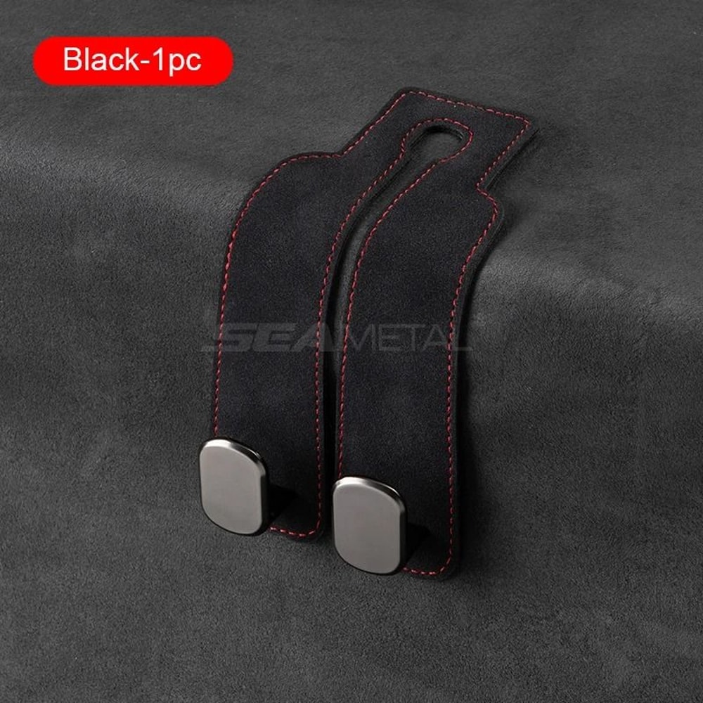 Car Headrest Hook Premium Rear Seat Hanger Dual Car Organizer Hook Heavy Duty 1