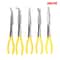 Long Nose Pliers Set Straight And Bent Tip Needle Nose Mechanic Pliers Tool 10
