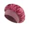 Silk Satin Hair Bonnet For Sleeping Wide Band Protective Sleep Cap For Women 19