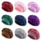 Silk Satin Hair Bonnet For Sleeping Wide Band Protective Sleep Cap For Women 0