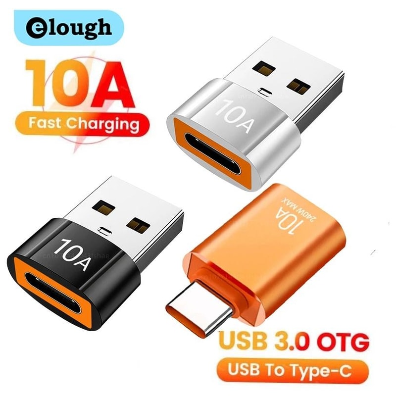 USB C To USB Adapter OTG Converter USB 30 Fast Data Connector 0