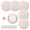 Round Braided Placemats Set With Coasters Heat Resistant Woven Table Mats 11
