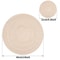 Round Braided Placemats Set With Coasters Heat Resistant Woven Table Mats 19