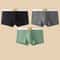 Mens Cotton Boxer Shorts Pack Breathable Comfortable Everyday Underwear Set 4