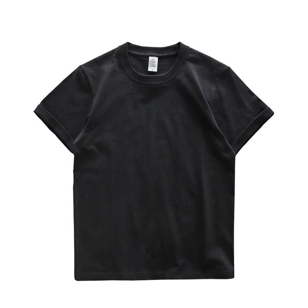 Oversized Mens Heavyweight Cotton T Shirt Loose Fit Casual Summer Tee 3
