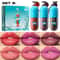 Mini Matte Lip Gloss Set Long Lasting Velvet Lip Tint Non Stick Lightweight Formula 5