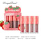 Mini Matte Lip Gloss Set Long Lasting Velvet Lip Tint Non Stick Lightweight Formula 7