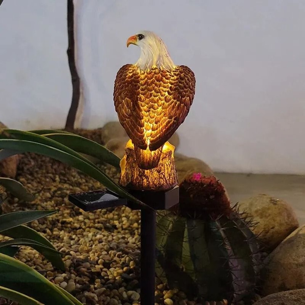 Solar Eagle Garden Light Outdoor LED Lawn Lamp Decorative Patio Solar Light 3