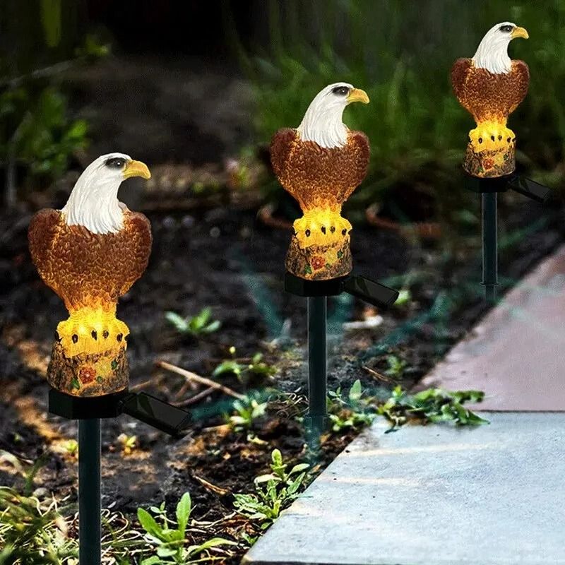 Solar Eagle Garden Light Outdoor LED Lawn Lamp Decorative Patio Solar Light 4