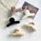 Extra Large Plush Hair Claw Clip Korean Style Soft Hair Clip For Thick Hair 6