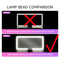 LED Car Makeup Mirror With Lights Rechargeable Sun Visor Vanity Mirror 3