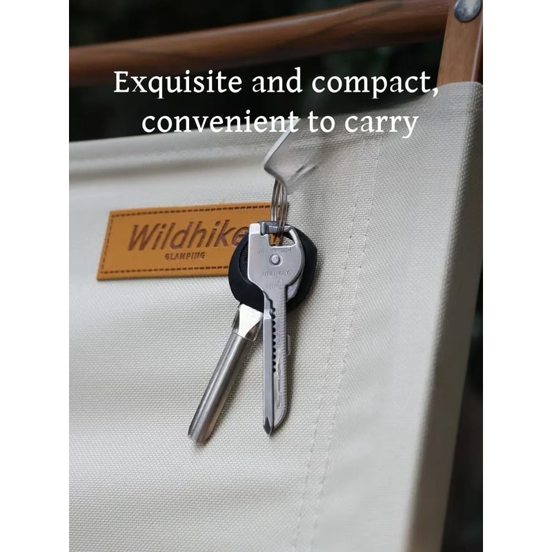 6 In 1 Multi Tool Keychain EDC Pocket Tool With Screwdriver Opener And Mini Pliers 5