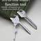 6 In 1 Multi Tool Keychain EDC Pocket Tool With Screwdriver Opener And Mini Pliers 7