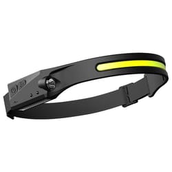 rechargeable led headlamp motion sensor cob headlight hands free flashlight