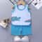Kids Summer Outfit Baby Cotton Clothes Set With Sleeveless Top And Shorts 1