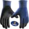 PU Coated Work Gloves Ultra Thin Grip Safety Gloves With Nylon Shell 3 Pair Set 1