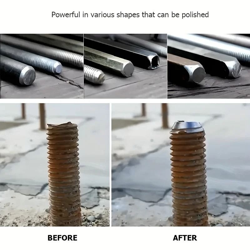 Chamfering Tool Drill Bit External Deburring Tool For Metal And Bolt Repair 4