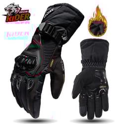 motorcycle gloves waterproof winter riding gloves with touch screen and windproof protection