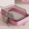 Semi Enclosed Cat Litter Box Splash Proof Cat Toilet Easy Clean Kitten Litter Tray 1