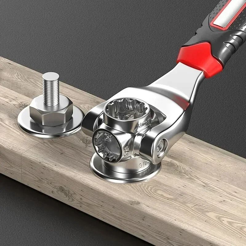 52 In 1 Universal Socket Wrench Multi Functional Adjustable Rotating Wrench Tool 3