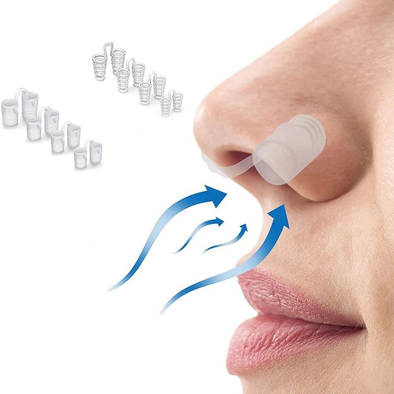 ComfortFit Nasal Dilator Anti Snoring Device Set For Quiet Sleep 5