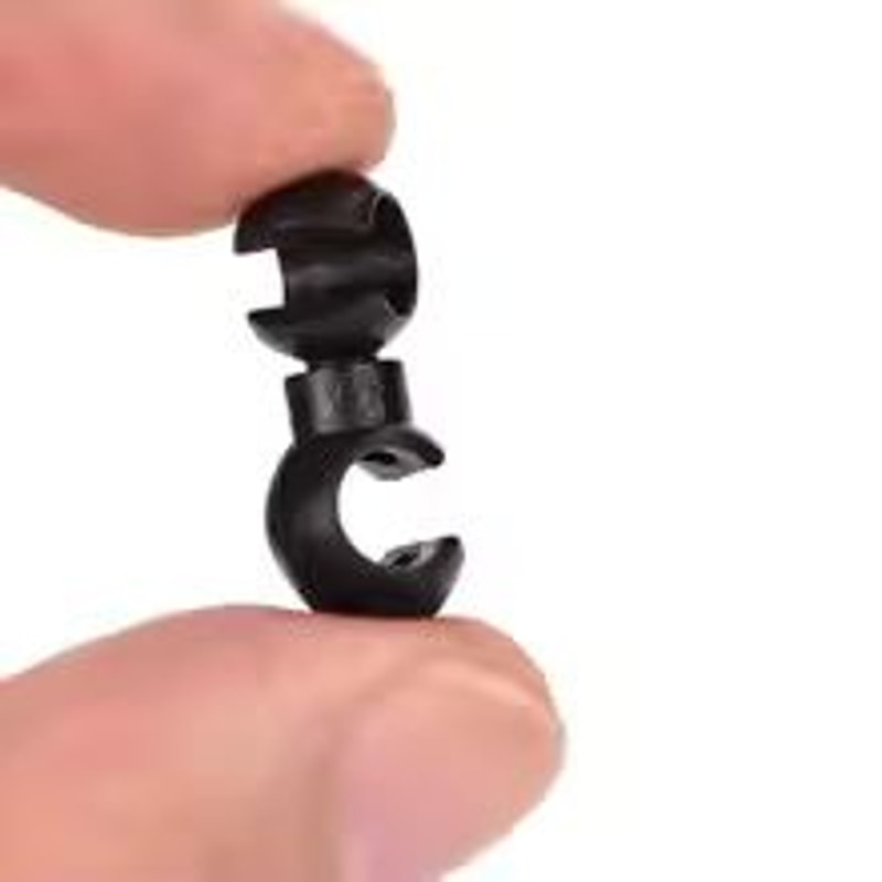 FlexGrip Bike Cable Clips Set MTB Brake And Derailleur Cable Holder Kit 7