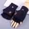 CozyTouch Fingerless Gloves Winter Warm Knitted Touch Screen Half Finger Gloves 4
