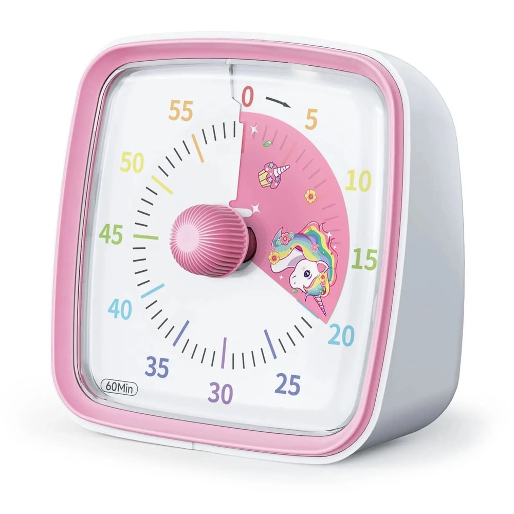 Visual Countdown Timer With Night Light Silent Classroom Timer For Kids And Adults 1