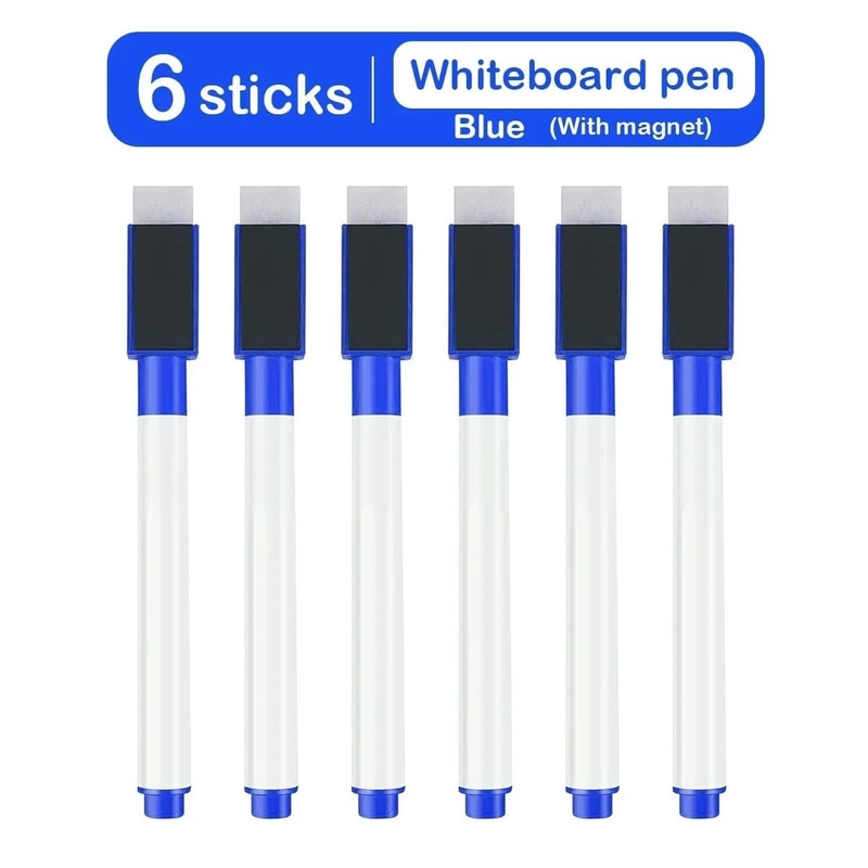 Magnetic Whiteboard Marker Set Erasable Dry Erase Pens For Classroom And Office 7