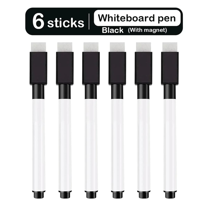 Magnetic Whiteboard Marker Set Erasable Dry Erase Pens For Classroom And Office 8