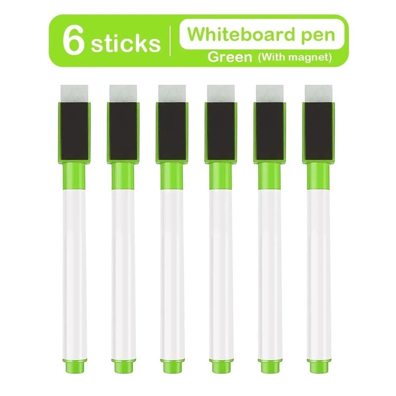 Magnetic Whiteboard Marker Set Erasable Dry Erase Pens For Classroom And Office 6